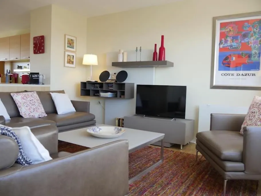 Albion - Luxurious 3 Bedrooms Large Terrace Parking Ac Antibes
