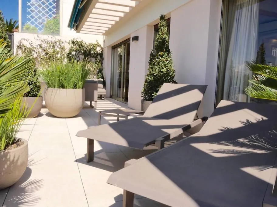 Albion - Luxurious 3 Bedrooms Large Terrace Parking Ac Antibes