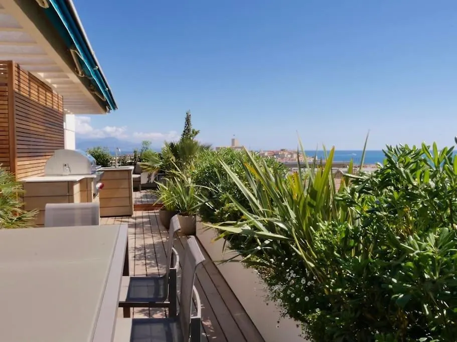 Apartment Albion - Luxurious 3 Bedrooms Large Terrace Parking Ac Antibes